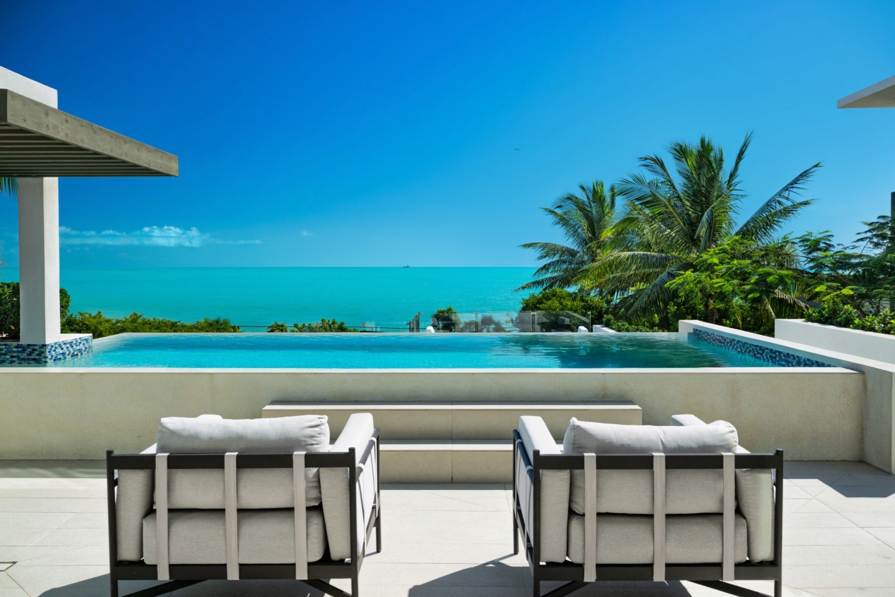 Poolside views